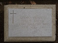 Struma Military Cemetery - Smith, Percy